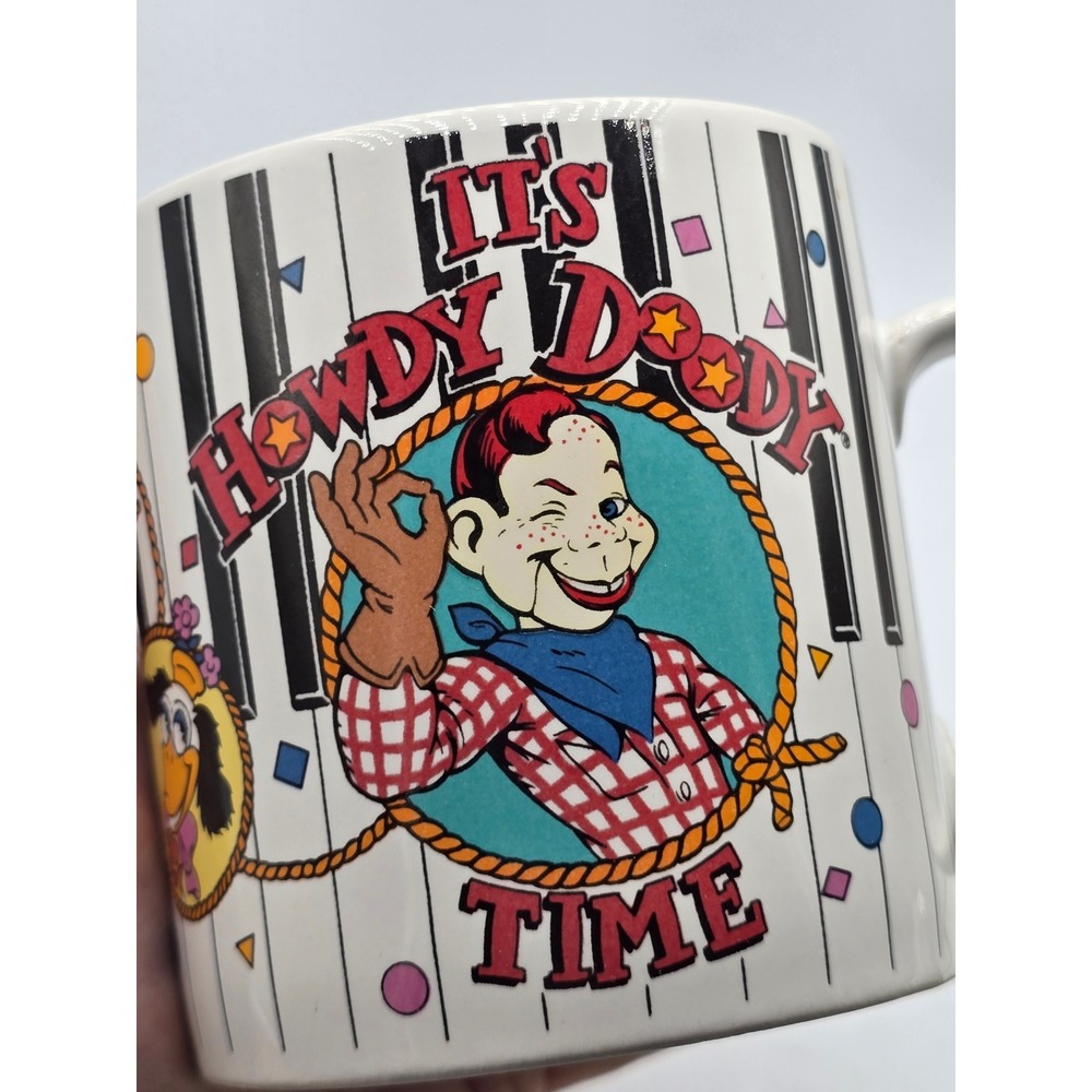 Vintage 1988 Howdy Doody Time Coffee Mug Three Cheers From Applause 19684 Korea